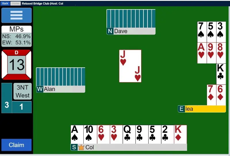 Tips for playing bridge